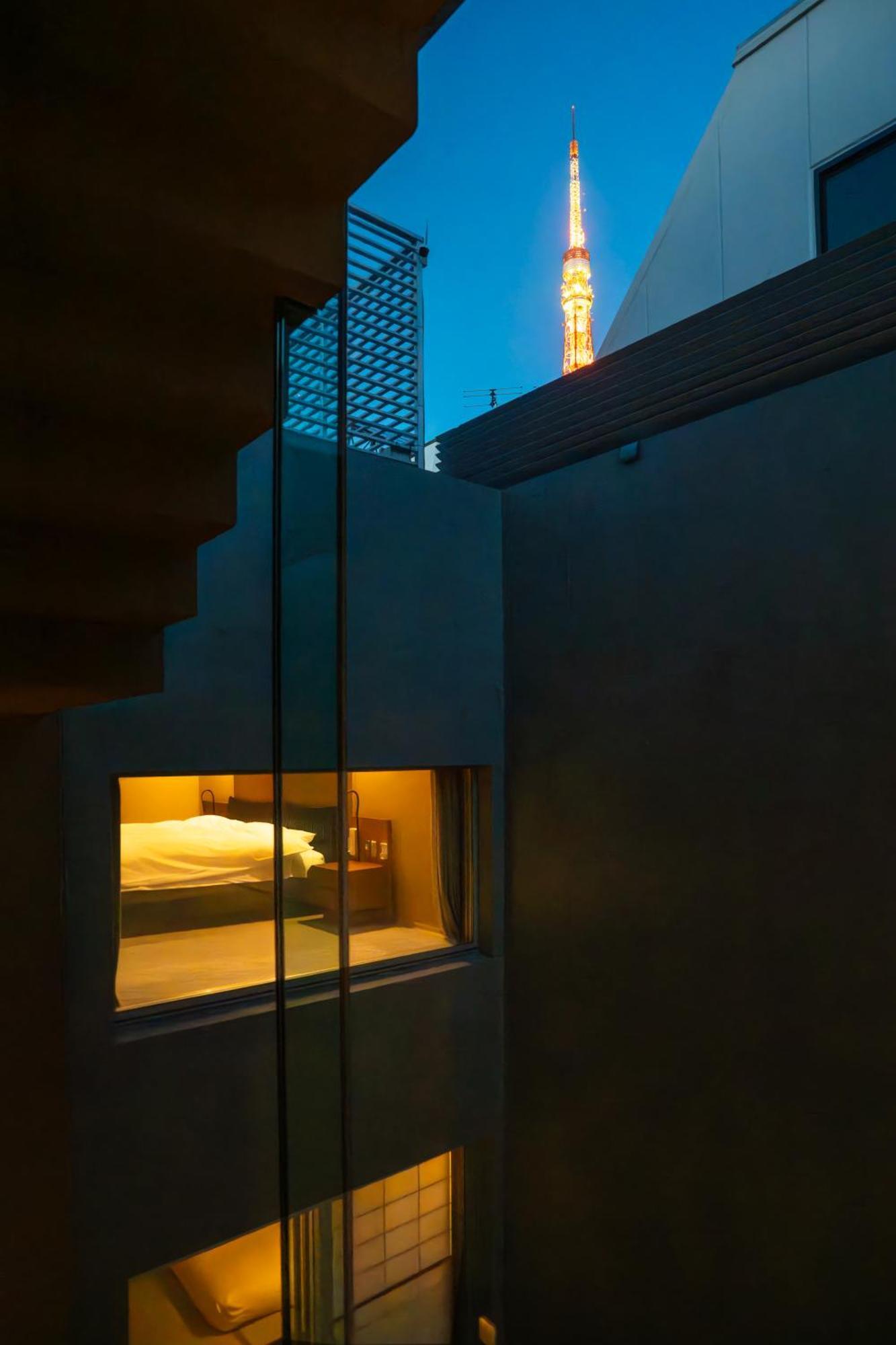 Azabu Modern House The Tokyo Tower Can Be Seen From The Villa 500M2 Zewnętrze zdjęcie